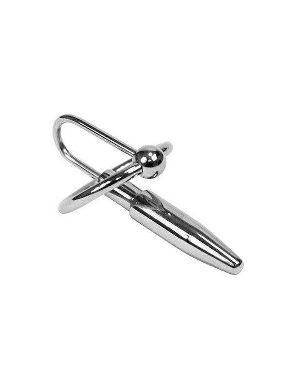 Plug Pene con Anillo Glande Metal 28mm