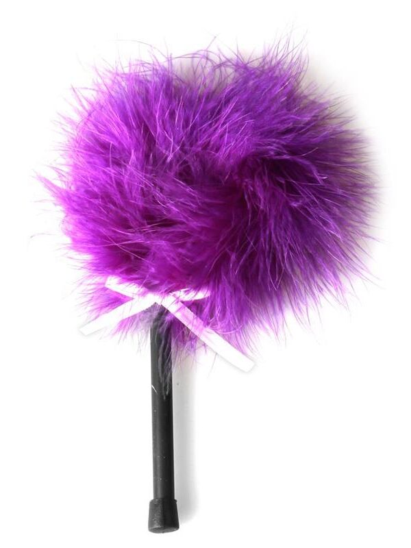 Plumero con Marabú Morado
