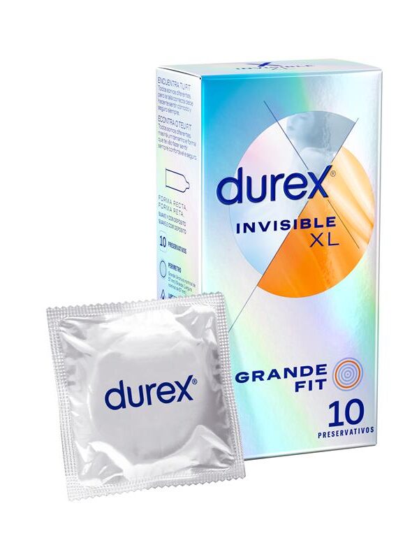 Preservativos Invisible XL 10ud