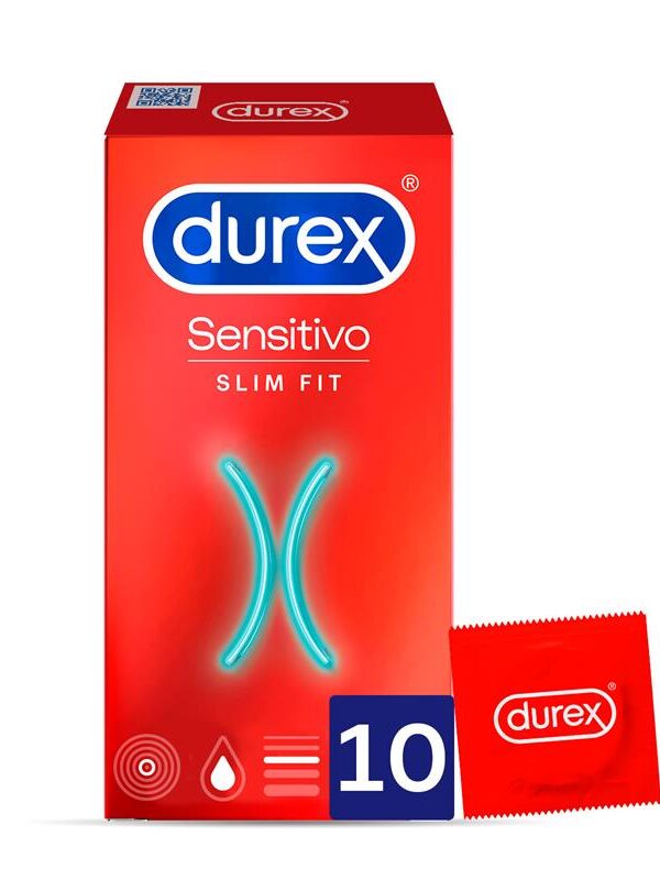 Preservativos Sensitivo Slim Fit 10 Unidades