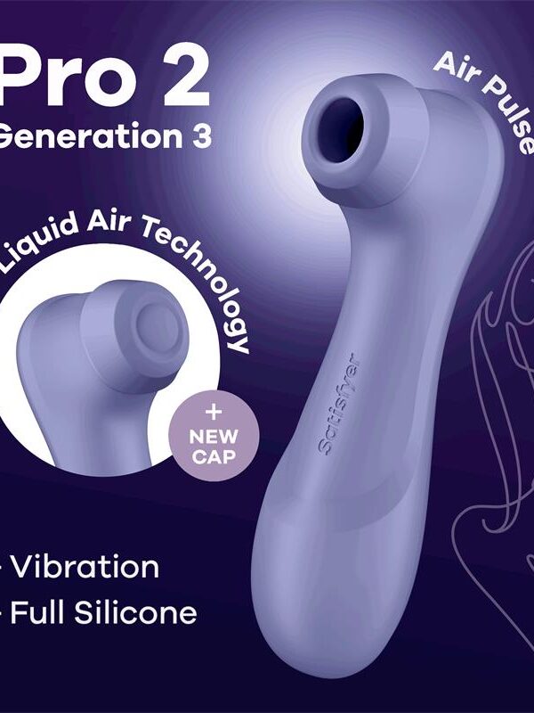 Pro 2 Gen 3 Liquid Air Technology Succión y Vibración Lilac