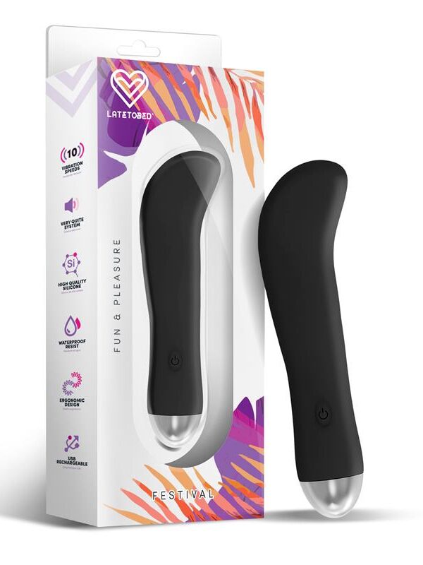 Ragon Estimulador 10 Velocidades Negro