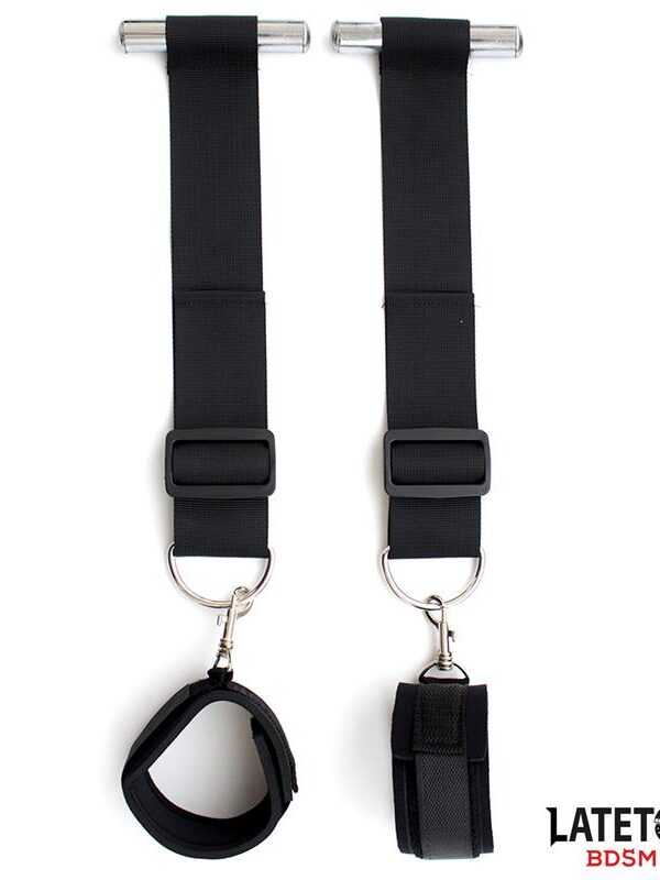 Restricciones para Puerta con Esposas Adjustables y Desmontables