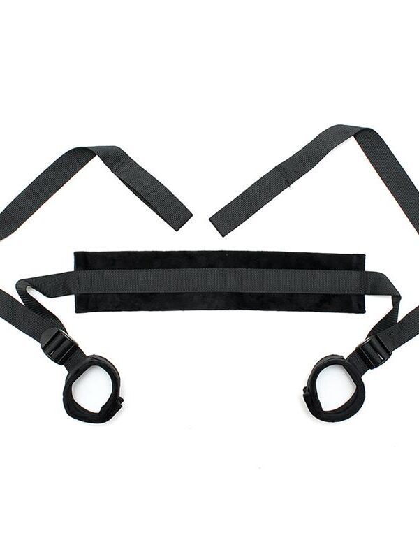 Rimba Bondage Play Set de Ataduras Ajustable Color Negro