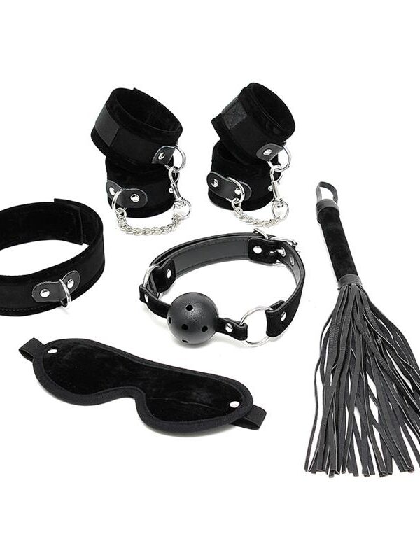 Rimba Bondage Play Set de Bondage 6 Piezas Color Negro
