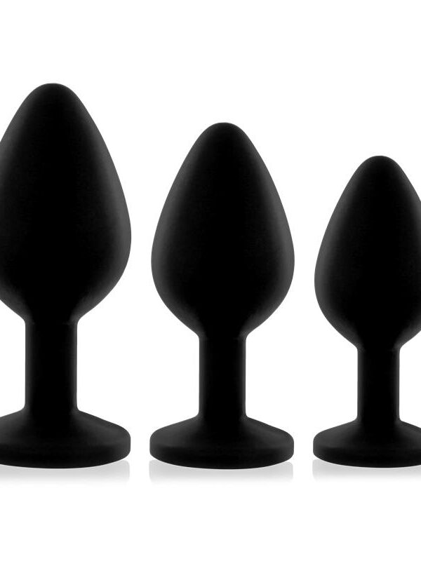 Rs - Soiree Set de 3 Plug Anales Negros
