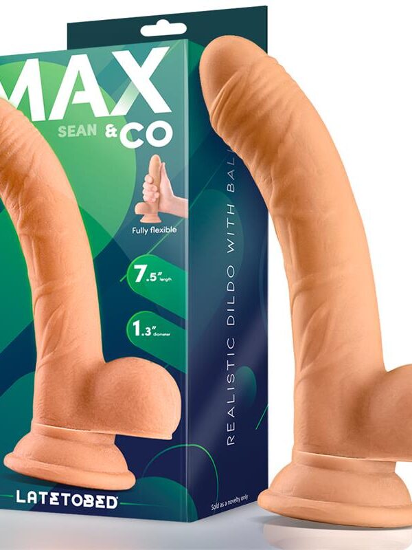 Sean Dildo Realista con Testículos 7.5 Natural