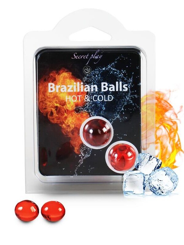 Secret Play Set 2 Brazilian Balls Efecto Hot & Cold