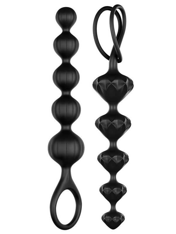 Set 2 Cadenas Anales Color Negro