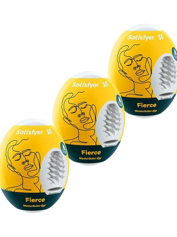 Set 3 Huevos Masturbadores Modelo Fierce