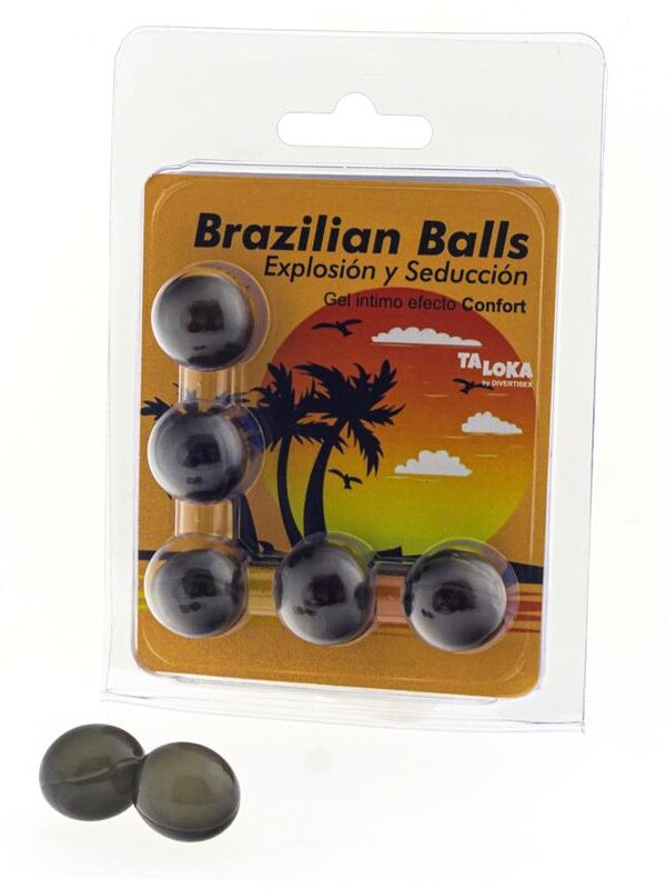 Set 5 Brazilian Balls Gel Excitante Efecto Confort