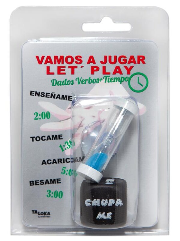 Set Dado de Acciones y Reloj de Arena