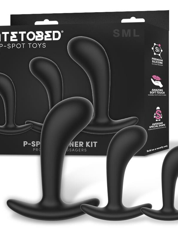 Set de 3 Masajeadores Prostáticos