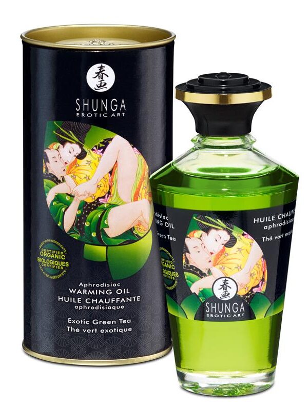 Shunga Aceite Afrodisíaco de Masaje Aroma Té Verde