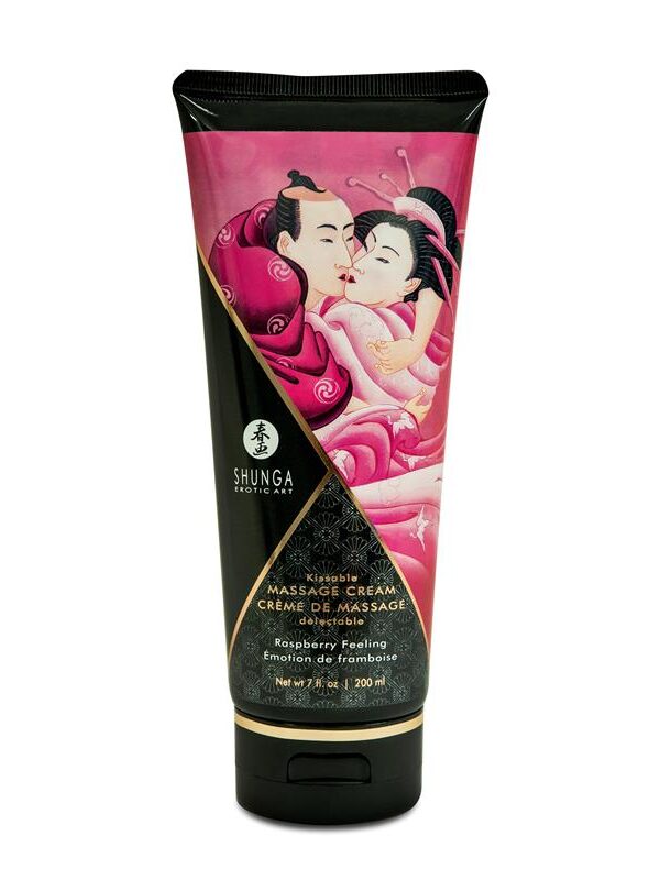 Shunga Crema de Masaje Aroma de Frambuesa