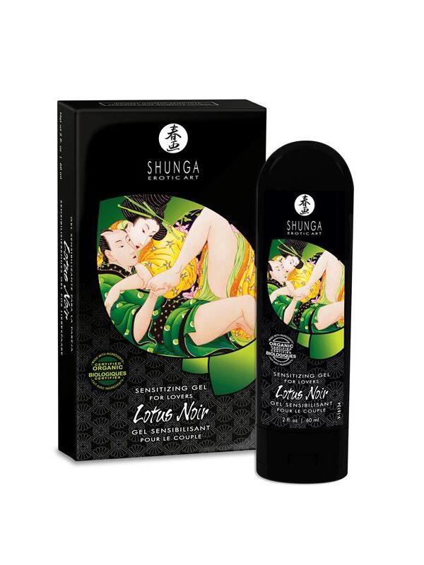 Shunga Gel Sensibilizador Lotus Noir