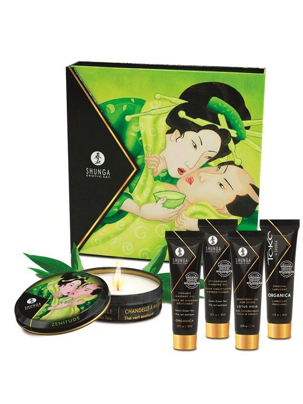 Shunga Kit Secretos de una Geisha Té Verde