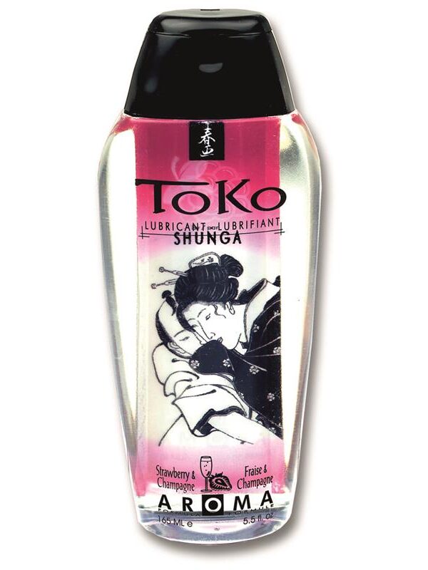Shunga Lubricante Toko Aroma Vino de Fresa