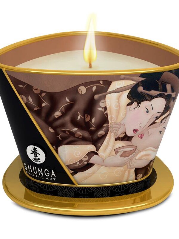 Shunga Vela Masaje Chocolate