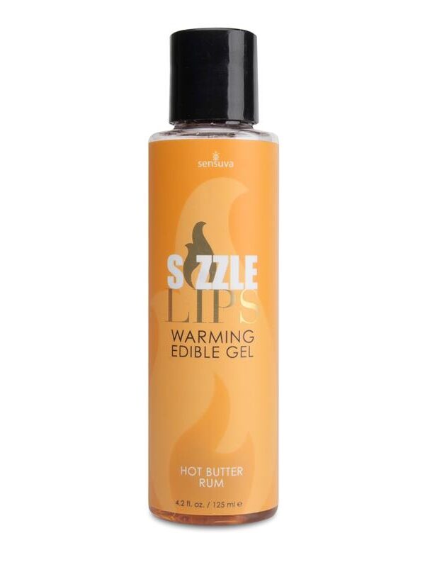 Sizzle Lips Gel Efecto Calor Sabor Butter Rum 125 ml