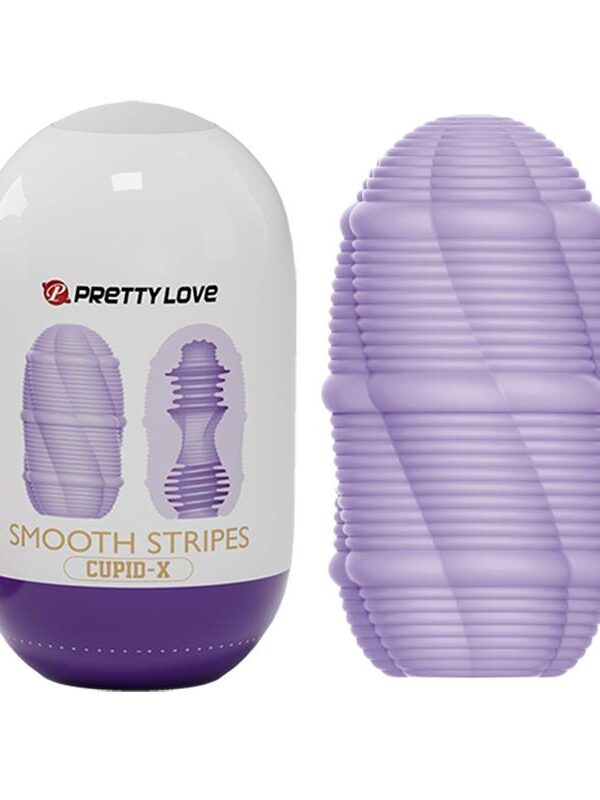 Smooth Stripes Cupid-X Huevo Masturbador