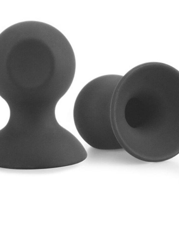 Succionadores de Pezones Silicona Negro