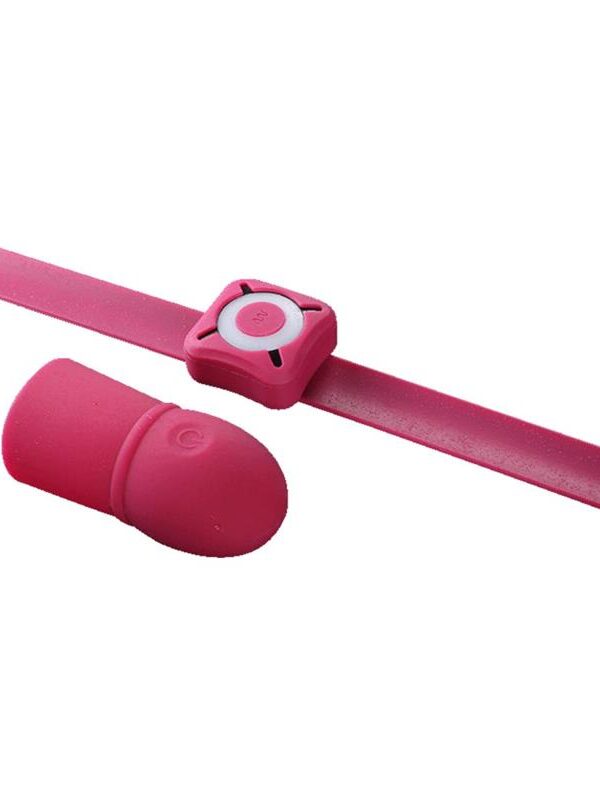 Super Striker Funda para el Pene con Vibración Rosa
