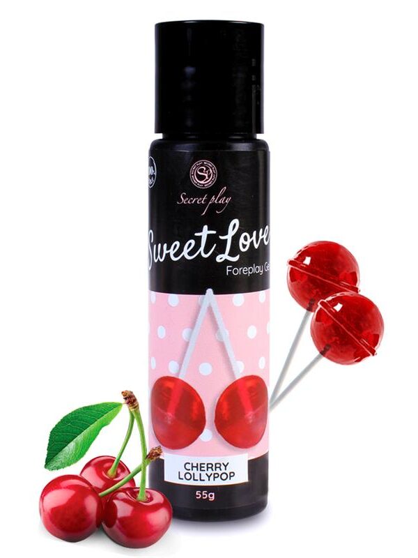 Sweet Love Lubricante Cereza Lollipop 60 ml