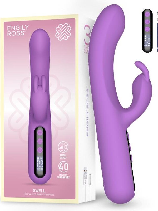 Swell Vibrador con Pantalla Digital y Gran Potencia