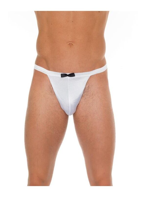 Tanga Blaco y Negro Talla Única
