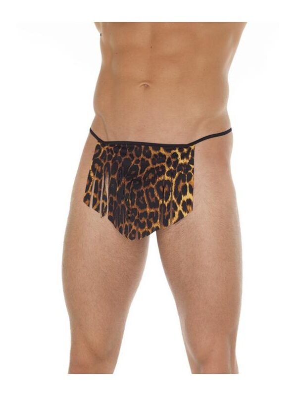 Tanga Taparrabos Leopardo Talla Única