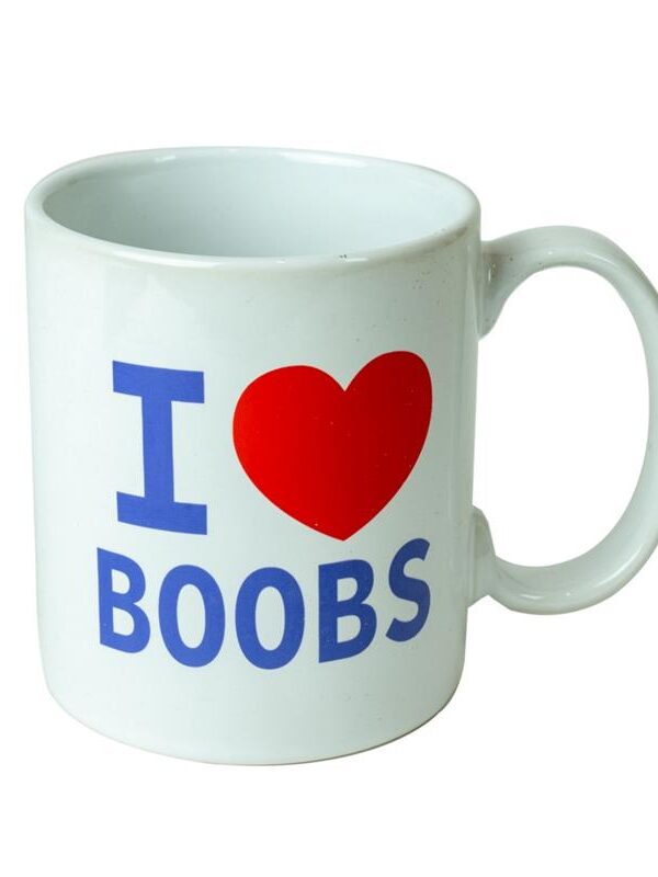 Taza de Cerámica I Love Boobs