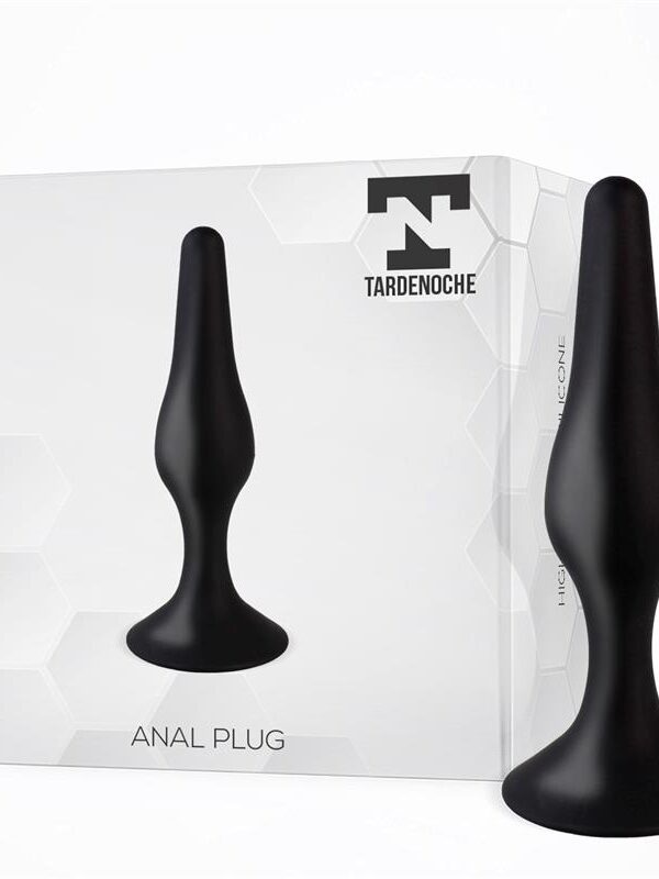 Trophy Plug Anal 11 cm Silicona Negro