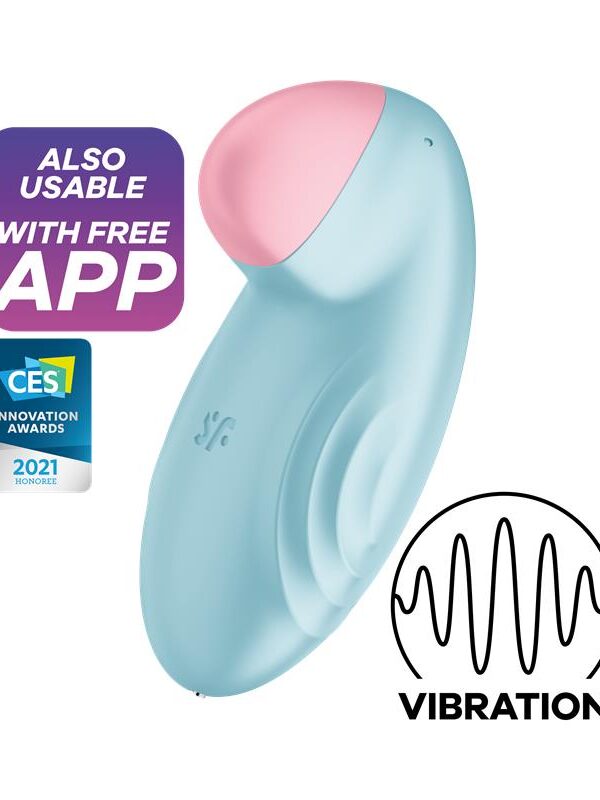 Tropical Tip con APP Satisfyer Connect Light Blue