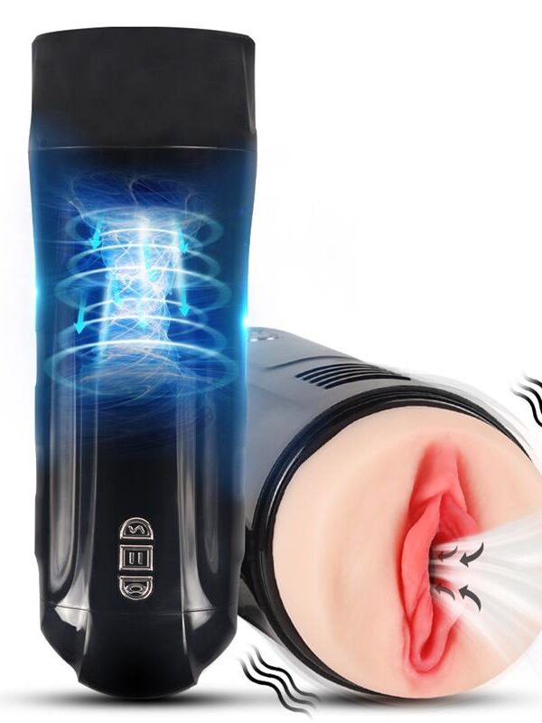 Truda Masturbador Automático Vibración y Succión Vagina