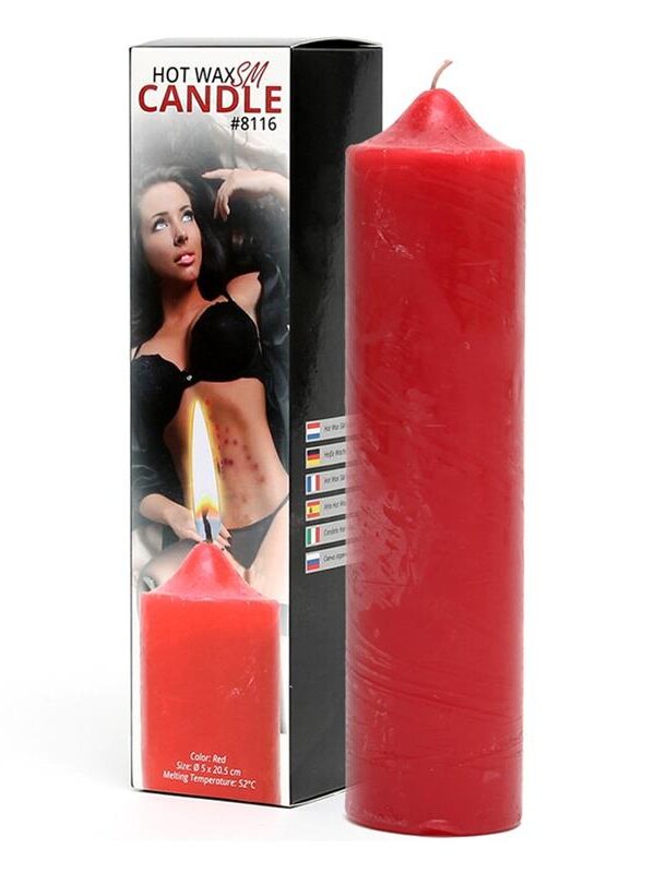 Vela de BDSM Rojo