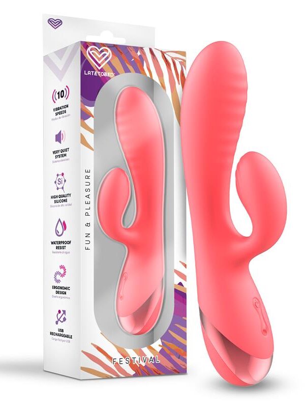 Vibrador Almor USB Rosa