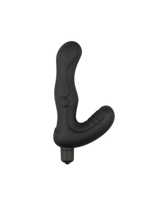 Vibrador Anal Estimulador Perineo Silicona- Negro