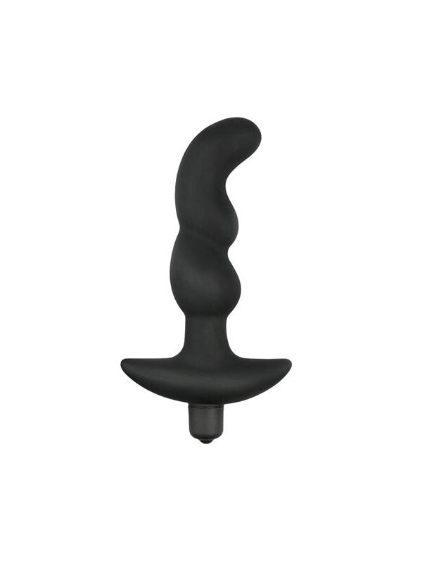 Vibrador Prostático Silicona Negro