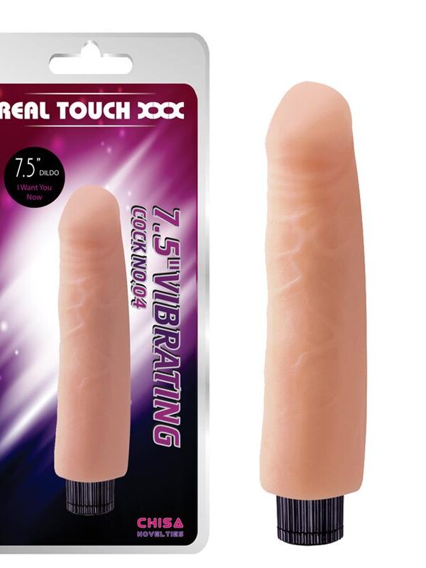 Vibrador No.04 T-Skin 7.5 Natural