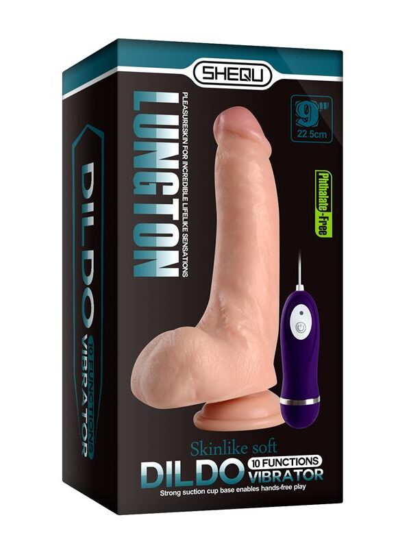 Vibrador Realista Control Remoto Duke Lungton 22.5 cm