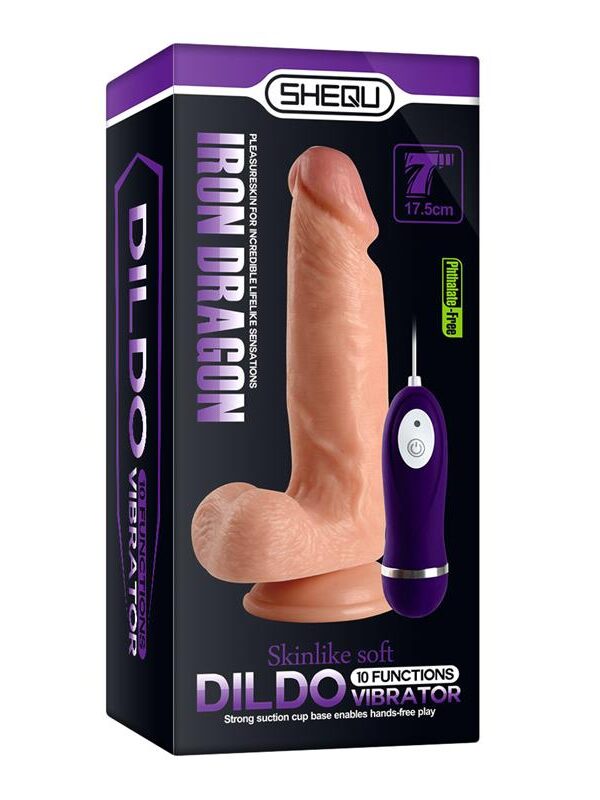 Vibrador Realista Control Remoto Iron Dragon 17.5 cm