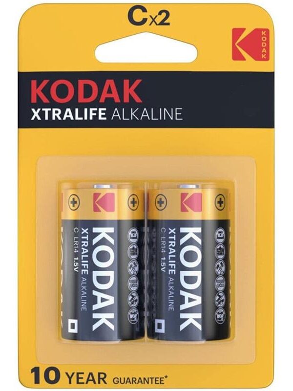 Xtralife Pila Alcalina C LR14 Blister de 2