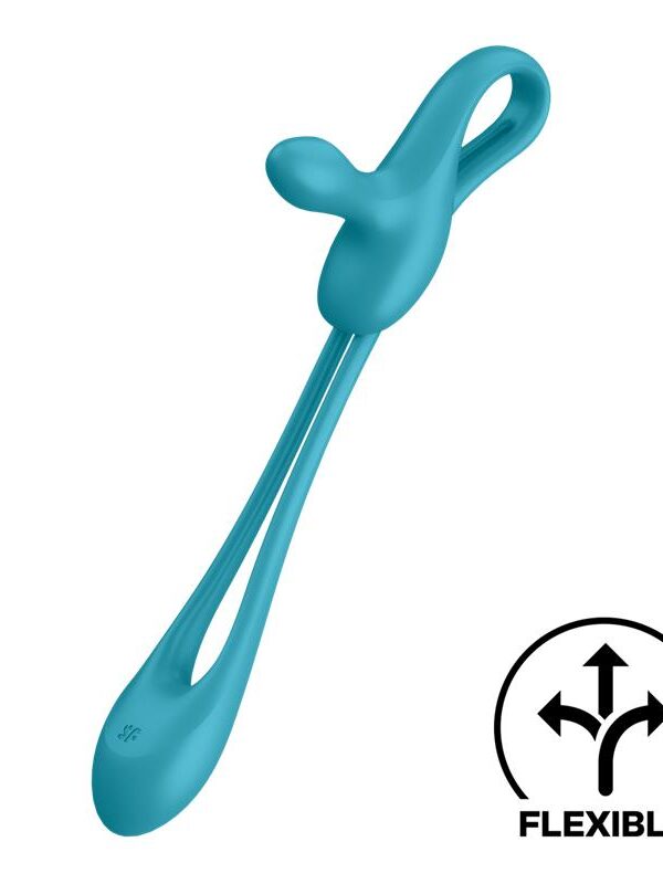 Plug & Play 1 Vibrador Anal Flexible Azul