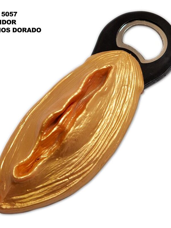 Abridor forma de Vagina Dorado