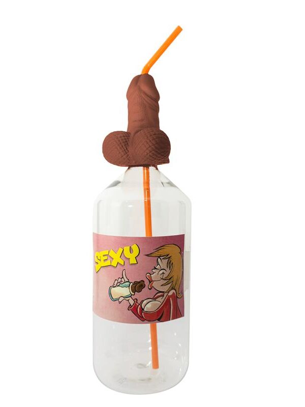 Biberón Personal Pene Mulato 500 ml