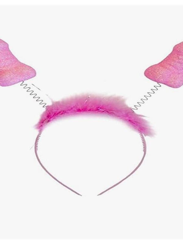 Diadema Rosa con Purpurina y Penes