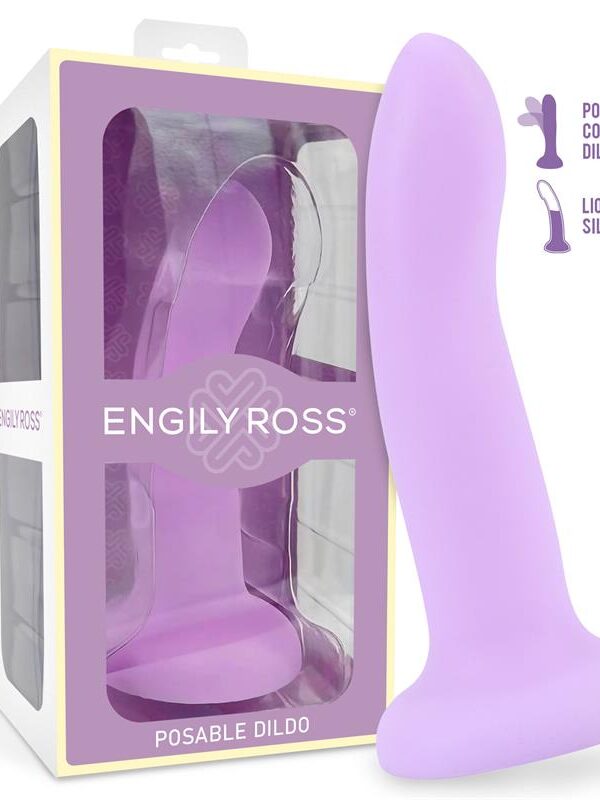 Dildo Articulable Silicona Líquida 17 cm