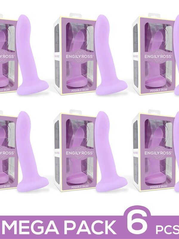 Pack 6 Dildo Articulable 17 cm