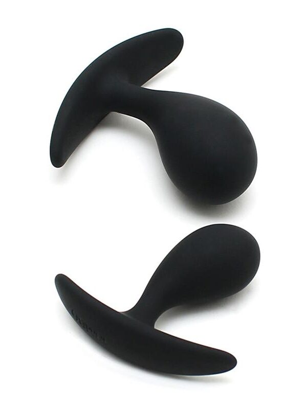 Set de 2 Plugs Anatómicos Copenhagen Negro